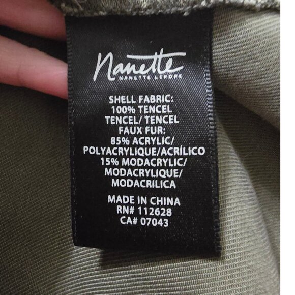 Nanette Lepore Camouflage Utility Jacket Sz XS - Picture 10 of 11